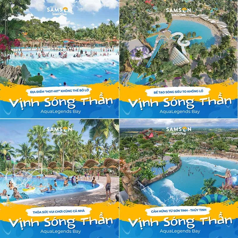 Vịnh Sóng Thần điểm đến hấp dẫn nhất sun world sầm sơn